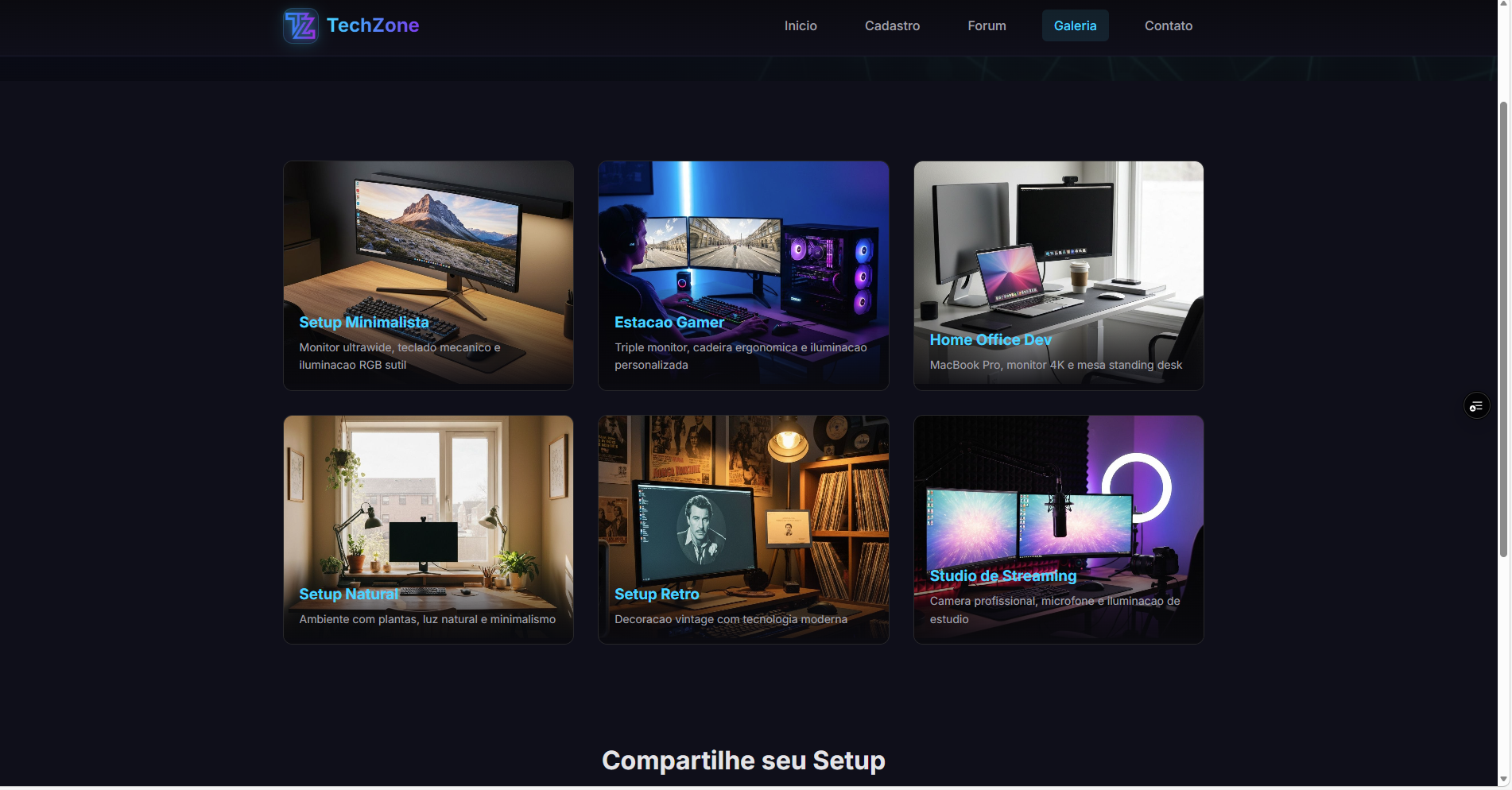 Site para estudo de Dev Web